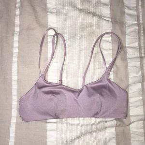 h&m lavender swimsuit top